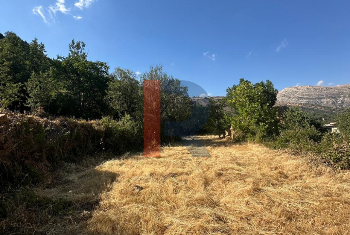 R-4028 1,416m² Mountain Land for Sale in Mghayri Jroud Jbeil with Utilities — Photo 4 of 4